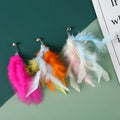 Whisker Wonderland Cat Feather Toys - ZATShop THT-8-3Pcs