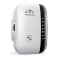 300Mbps WiFi Repeater - ZATShop 7 Lights White / EU plug / CHINA
