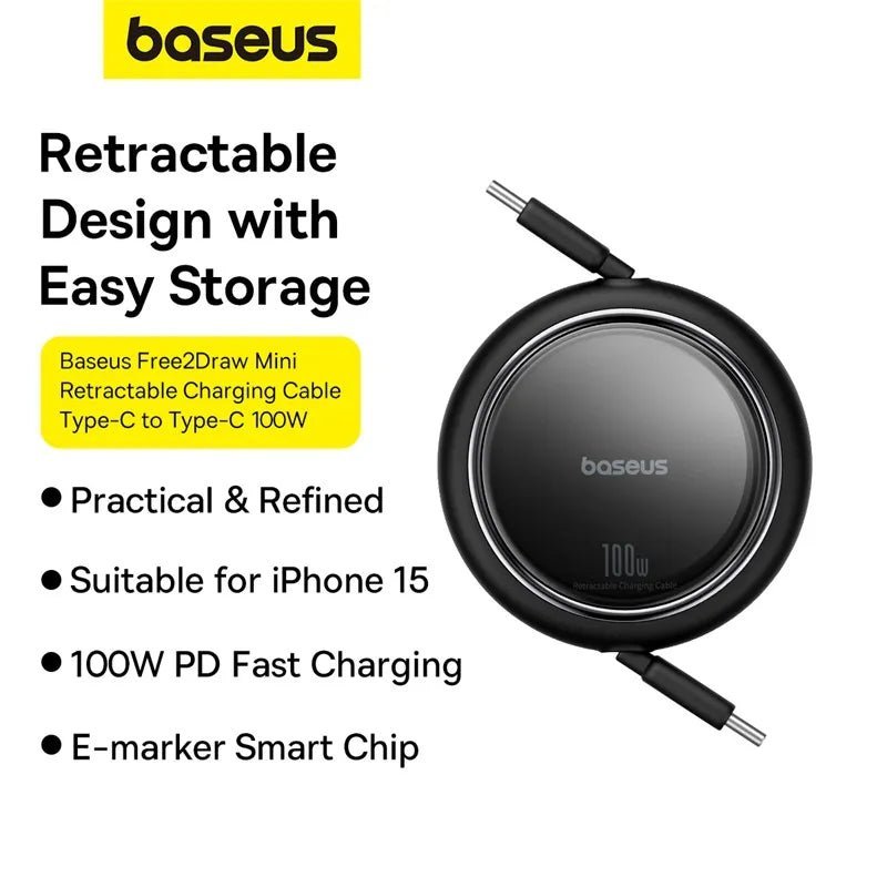 Baseus Retractable 100W USB