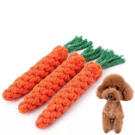 Carrot Cruncher Chew Toy - ZATShop 22cm