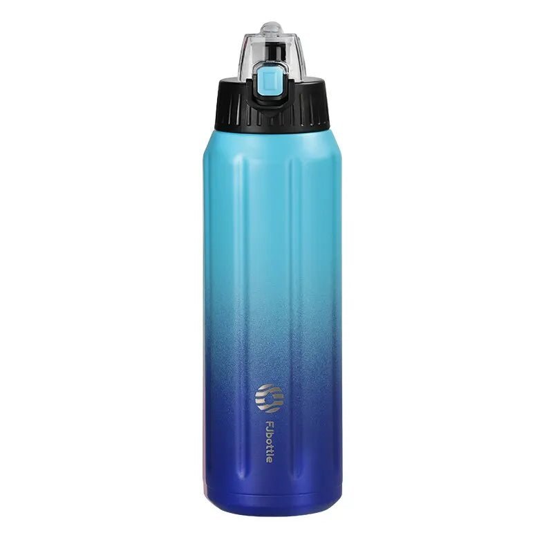 FJbottle Stainless Steel Water Bottle - ZATShop Gradient Blue