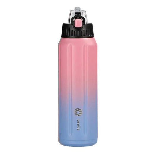 FJbottle Stainless Steel Water Bottle - ZATShop Gradient Pink
