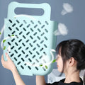 Folding Laundry Basket Wall Organizer