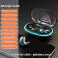 Invisible Sleep Wireless Earphone Bluetooth - ZATShop B-Black