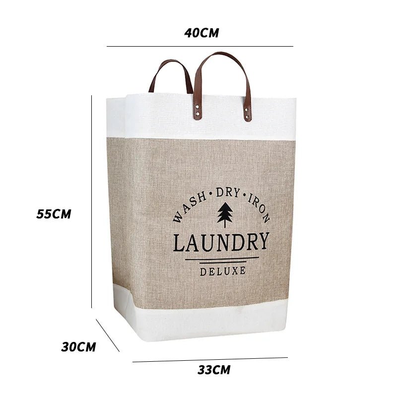 Large Capacity Fabric Laundry Basket