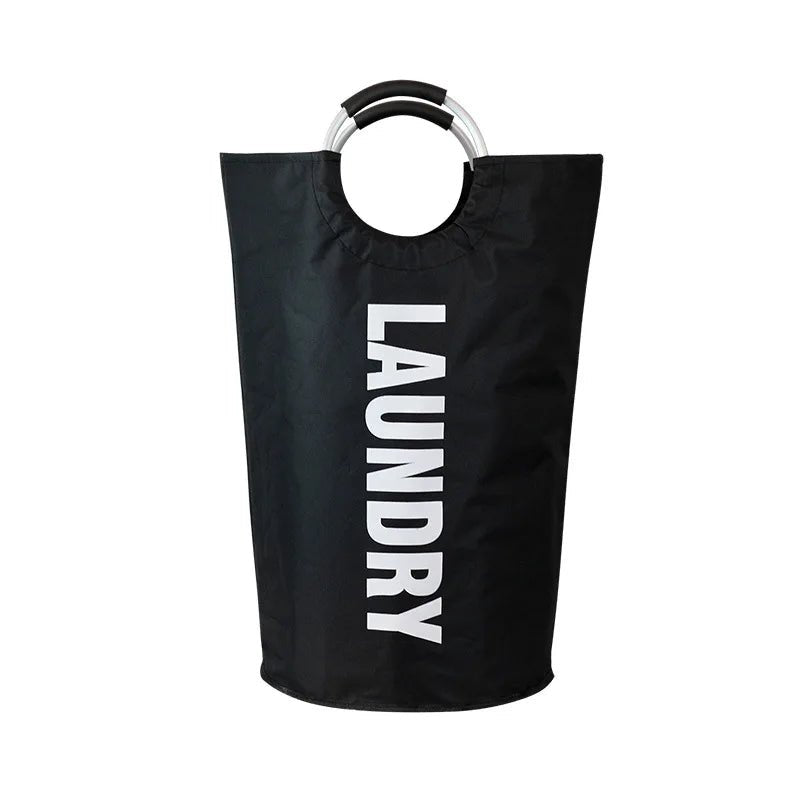 Large Foldable Laundry Baskets - ZATShop Black