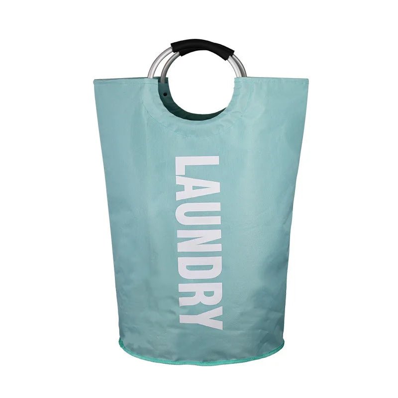 Large Foldable Laundry Baskets - ZATShop Sky Blue