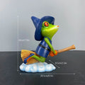 NORTHEUINS Modern Resin Frog Figurines - ZATShop Witch Frog