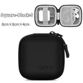 Portable Mini Hard Shell Storage Bags - ZATShop Square-Black-S
