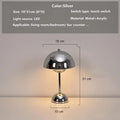 Rechargeable Table Lamp - ZATShop Silver / Three-color Dimmer