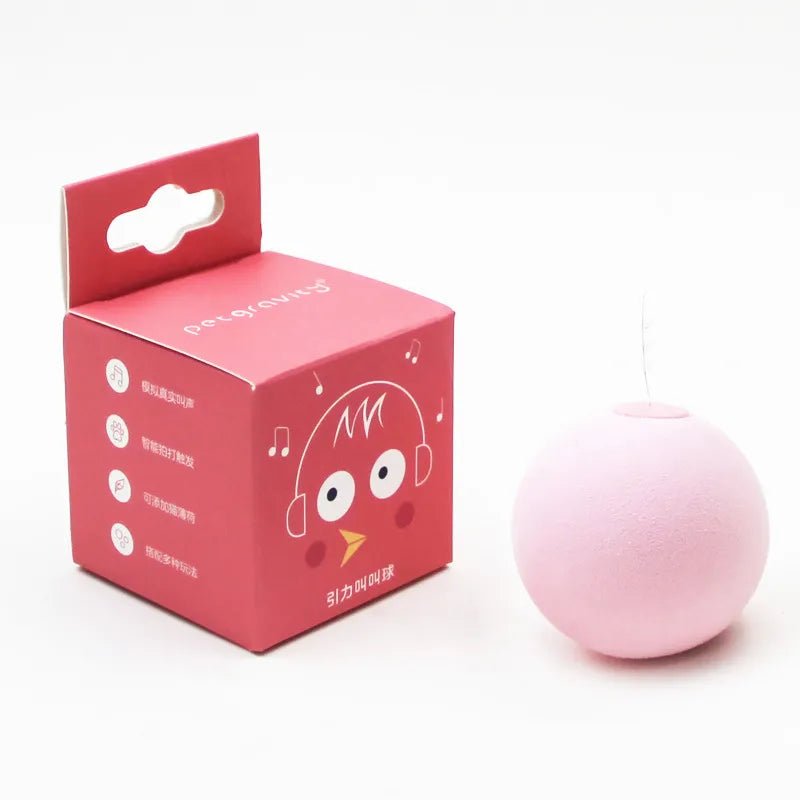 Smart Cat Toys Interactive Ball Plush - ZATShop Pink / CHINA