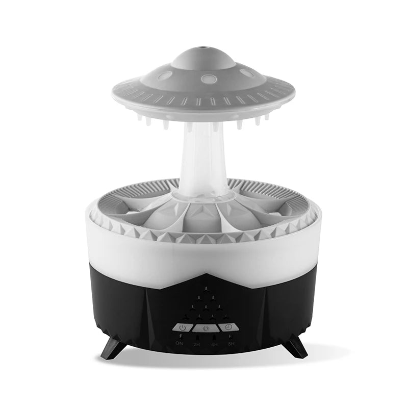 UFO Cloud Humidifier & Essential Oil Diffuser - ZATShop Black / US