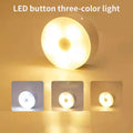 USB Motion Sensor Light - ZATShop Button three colors